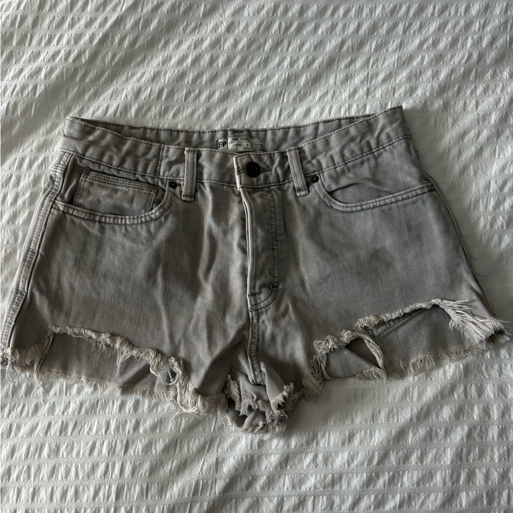 Free People Denim Jean Shorts Size 29